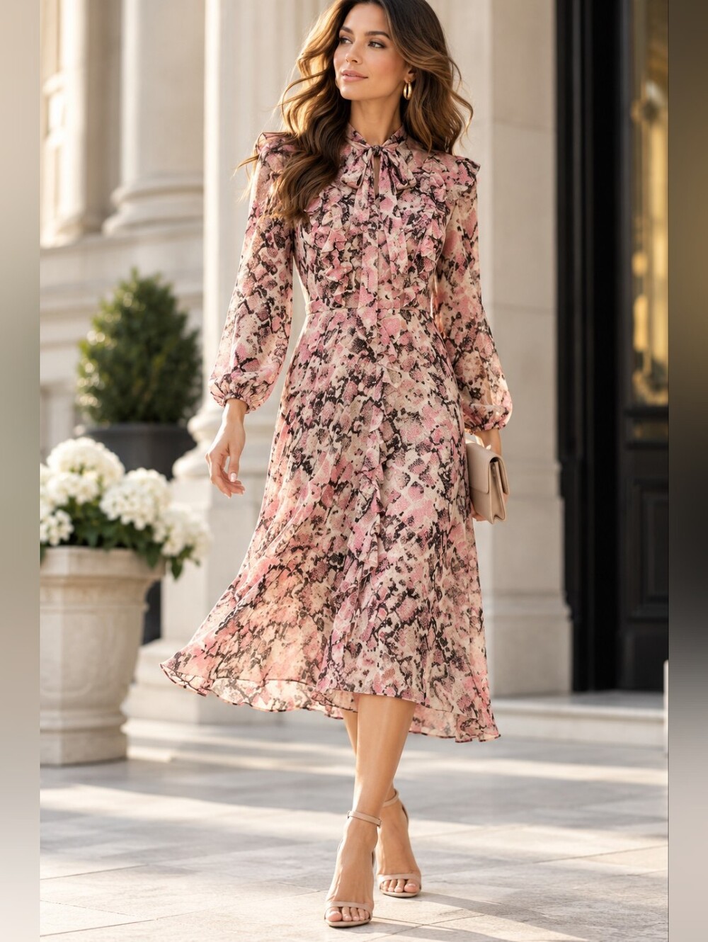 Walter Baker Daniella Printed Dress
